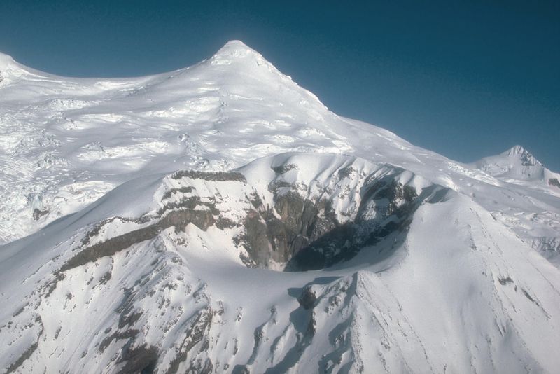 Crater Peak, near the summit of Mount Spurr
