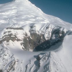 Crater Peak, near the summit of Mount Spurr