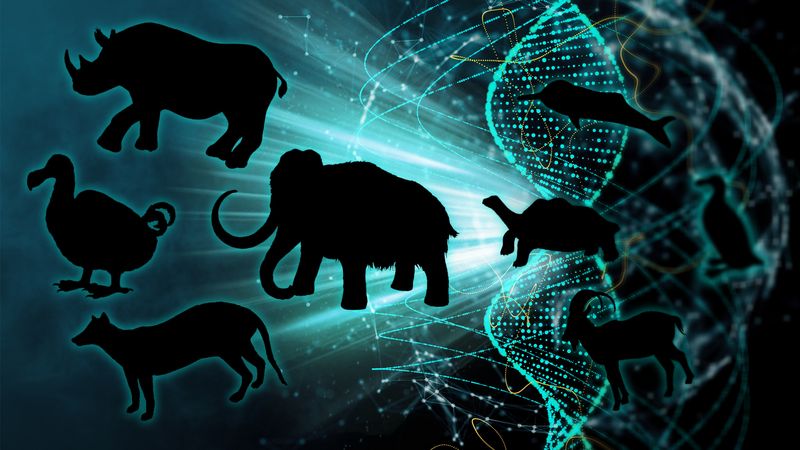 Images of a mammoth, thylacine, dodo and others that are in the running for de-extinction 