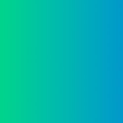 A gradient image starting from green on the left and evolving into a blue on the right
