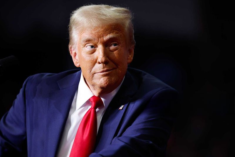 President of the US, businessman man, and star of the hit reality TV show "The Apprentice": Donald Trump