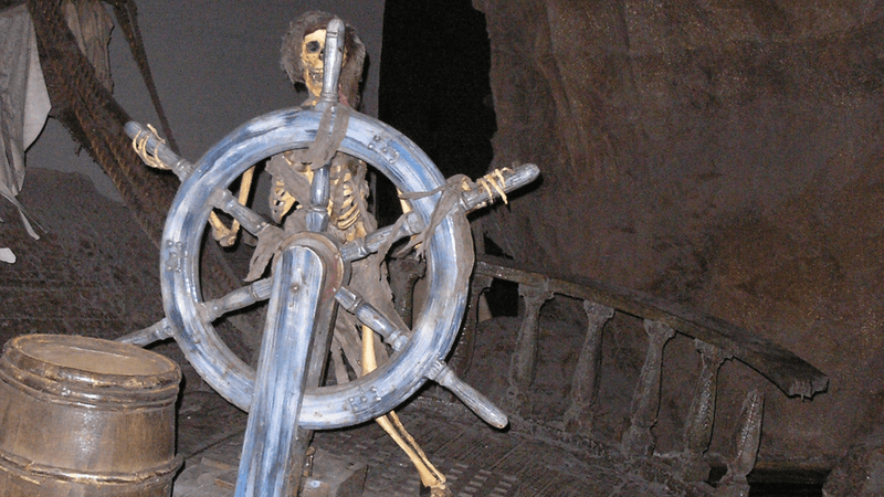 human bones disneyland