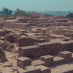 Mohenjo-daro, located in modern-day Pakistan, was built in 2,500 BCE and was one of the world's earliest major cities. 