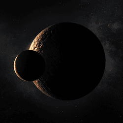 Planet nine concept art.