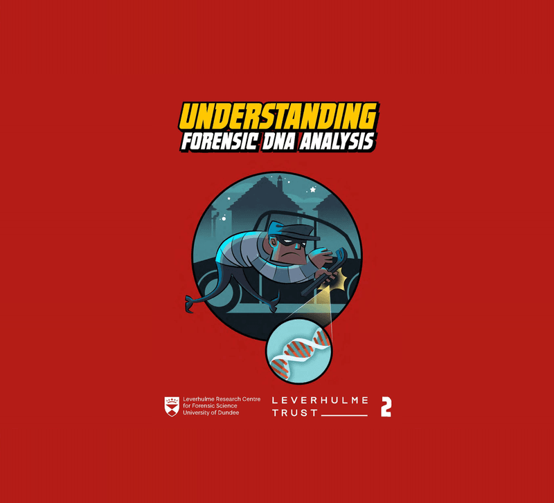 The cover of Understanding Forensic DNA analysis booklet